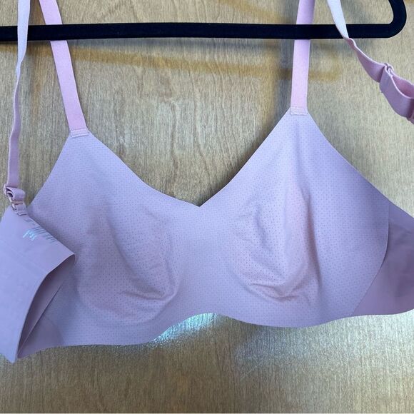 Knix Seamless Wireless V-Neck Bra Size 3 36B 38B 36C - Picture 7 of 8